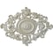 Ekena Millwork Katheryn Ceiling Medallion, Hand-Painted Flash Blue, 22 1/2"W x 30 3/8"H x 1 1/2"P CM30KTFBS - alternate 1